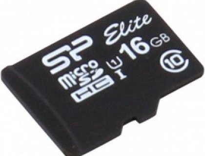 Silicon Power ELITE microSDHC 16GB UHS Class 1 Class 10 (SP016GBSTHBU1V10)