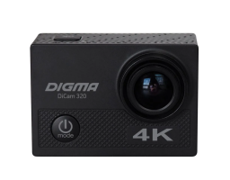 Digma DiCam 320 4K, WiFi (DC320) Черный