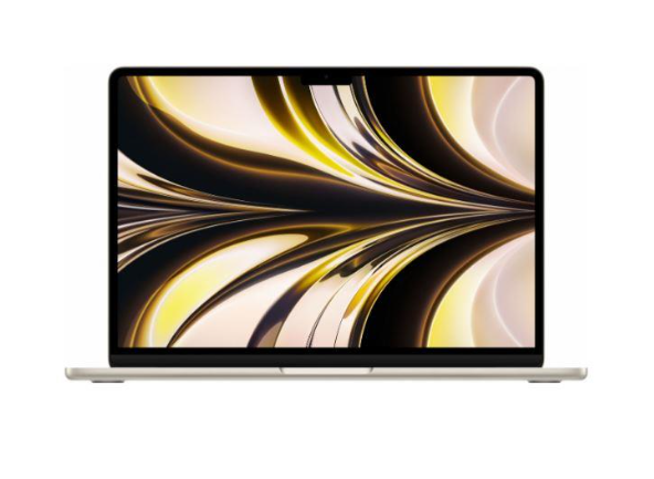 Apple MacBook Air 13 Apple M2/13.6"/2560x1600/8GB/256GB SSD/Apple graphics 8-core/MacOS (MLY13_RUSG) Starlight