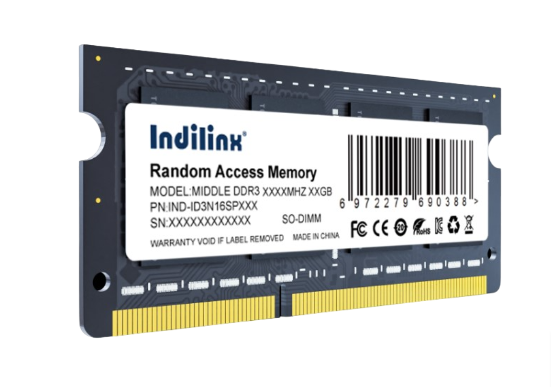 Indilinx 8Gb DDR3 1600MHz SO-DIMM (IND-ID3N16SP08X)