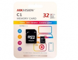 Hikvision HS-TF-C1 microSDHC 32GB (HS-TF-C1(STD)/32G/ADAPTER)